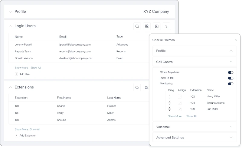 Provisioning demo screenshot